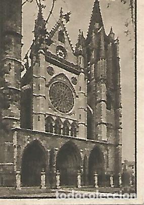 Cartes Postales: CROMO 0065 GALLINA BLANCA 2o ALBUM. Serie 27 Catedrales. Numero 1 Leon - Varios