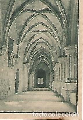 Cartes Postales: CROMO 0082 GALLINA BLANCA 2o ALBUM. Serie 30 Real Monasterio de Poblet. Numero 9 Ala del claustro -