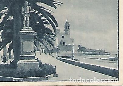 Postales: CROMO 00111 GALLINA BLANCA 2o ALBUM. Serie 44 Sitges. Numero 8 Monumento al Greco - Varios