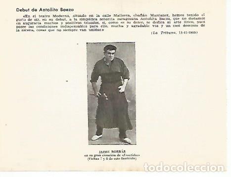 Cartoline: LAMINA 2751: Jaime Borras en Fructidor - Jose Maria Junyent (director)