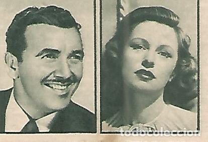 Postcards: CROMO 00149 GALLINA BLANCA 2o ALBUM. Serie 54 Estrellas de la Pantalla. Numero 5 Geraldine Fitzgeral