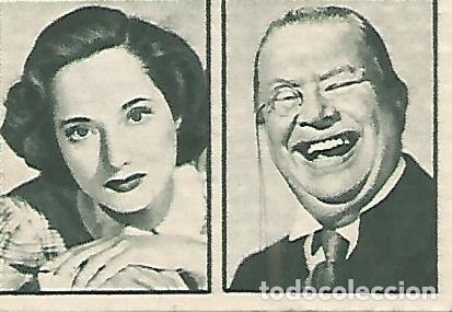 Postcards: CROMO 00150 GALLINA BLANCA 2o ALBUM. Serie 54 Estrellas de la Pantalla. Numero 7 Merle Oberon - Char
