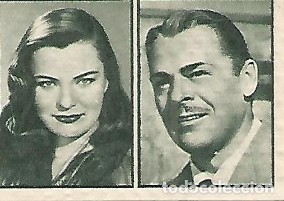 Cartes Postales: CROMO 00152 GALLINA BLANCA 2o ALBUM. Serie 54 Estrellas de la Pantalla. Numero 11 Ella Roines - Bry
