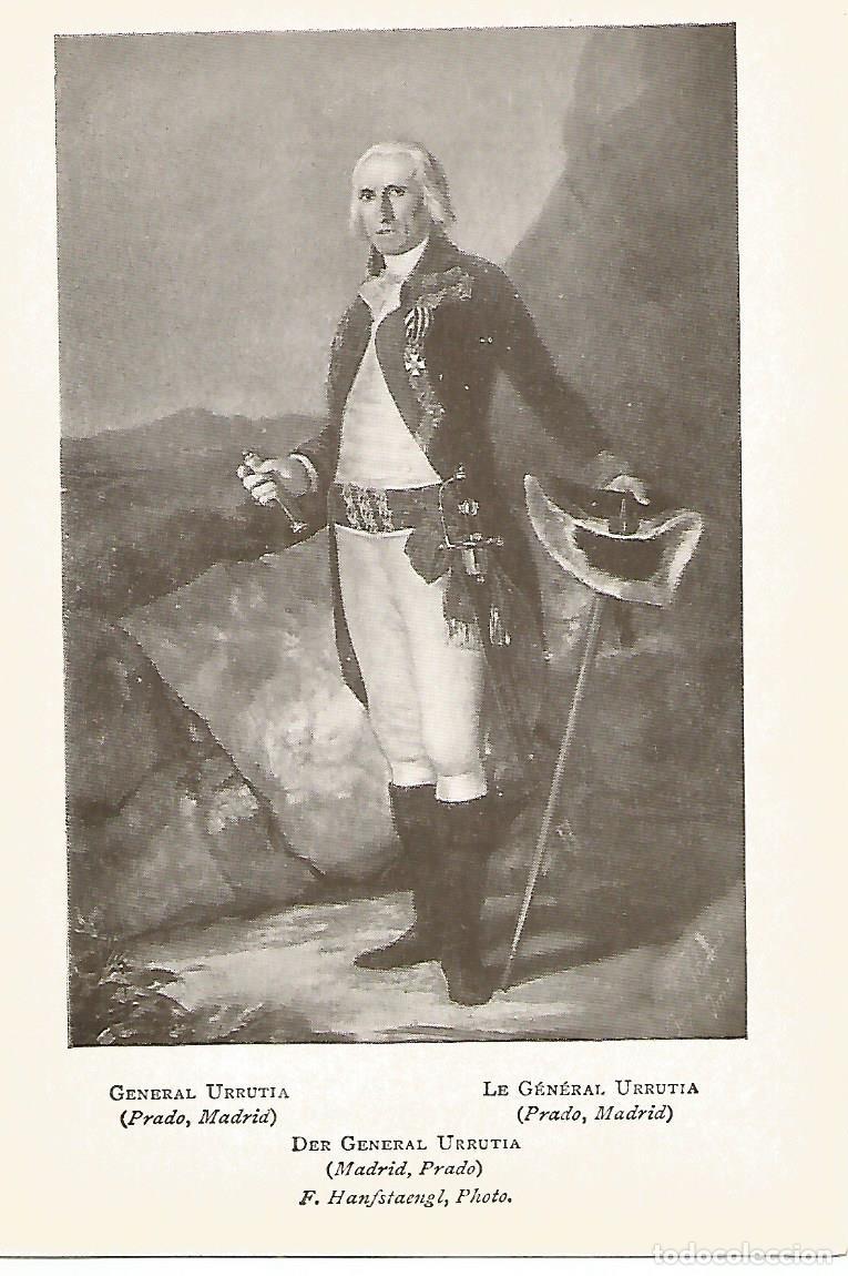 Postkarten: Lamina 688: GOYA. General Urrutia - Varios