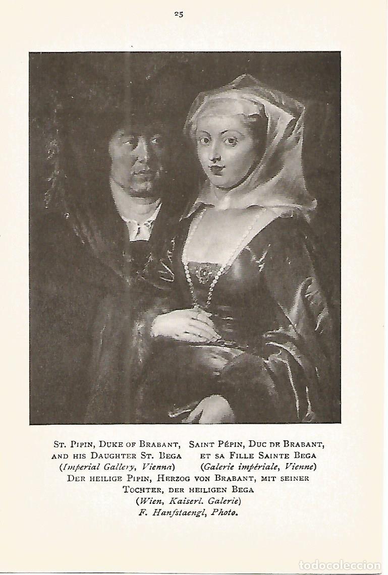 Postais: Lamina 718: RUBENS. Don Pepin Duque de Brabant y su hija Do&ntilde;a Bega - Varios