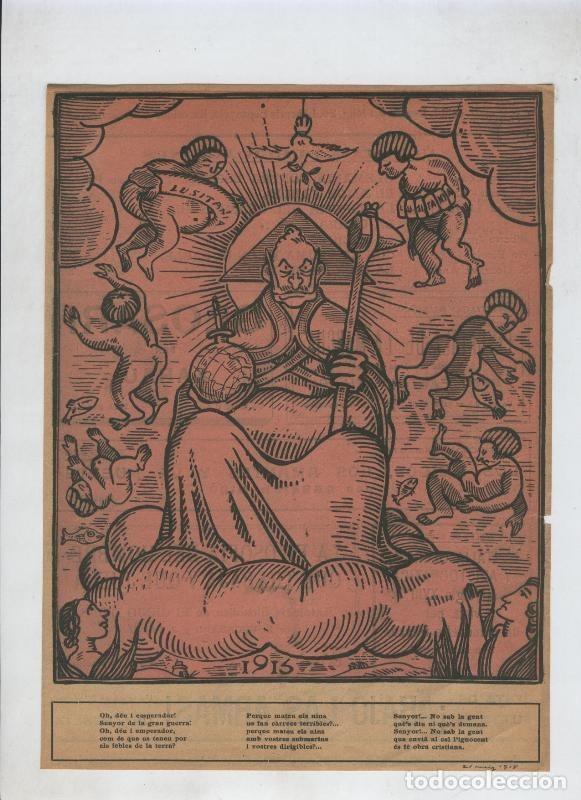Postales: Ilustracion prensa 1915, Dali o similar - Varios