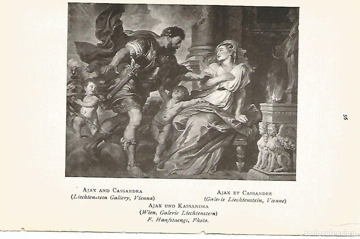 Postkarten: Lamina 734: RUBENS. Ajax y Casandra - Varios