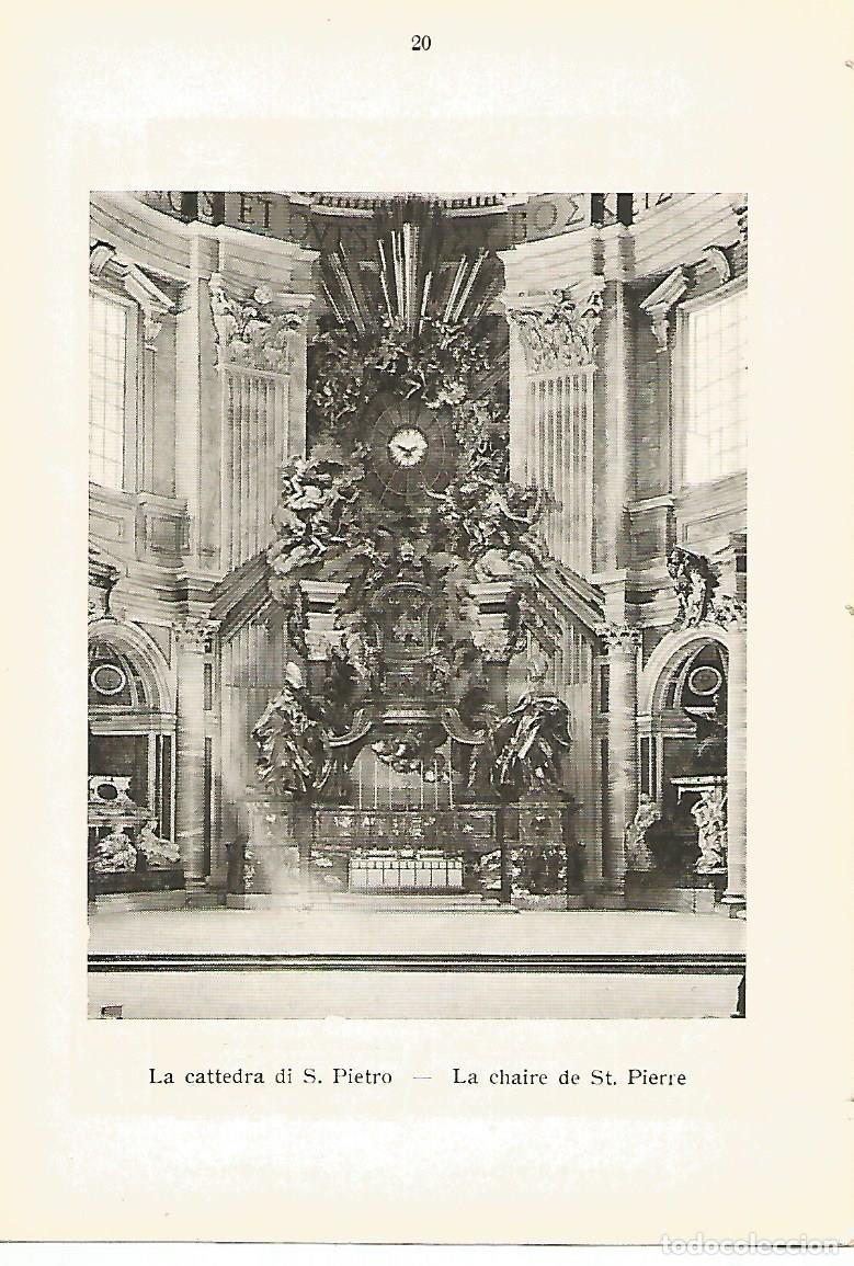 Postkarten: Lamina 779: VATICANO. La silla de San Pedro - Varios