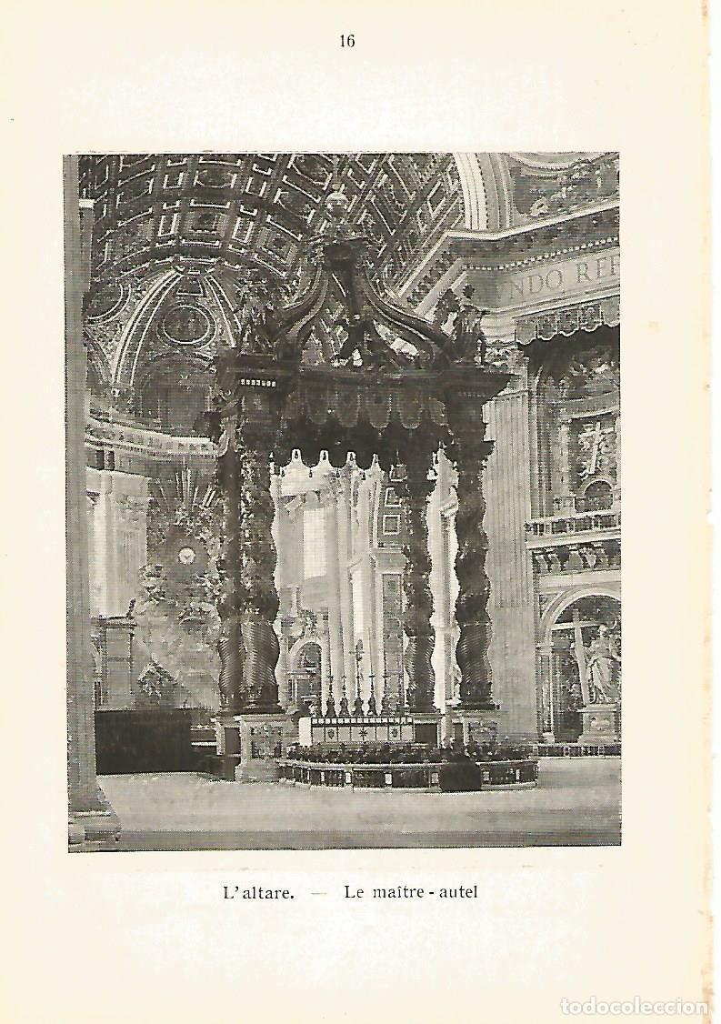 Cartoline: Lamina 777: VATICANO. El altar - Varios