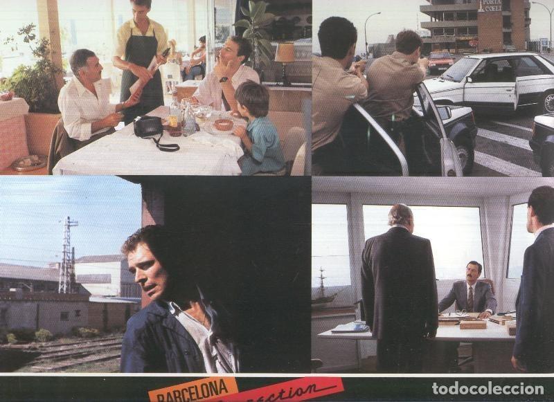 Postais: Caratula cine: Barcelona connection, un film de Miquel Iglesias Bonns, numerada 08 en trasera - Vari