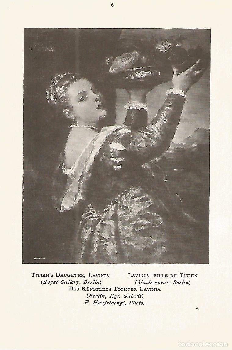 Postkarten: Lamina 803: TIZIANO. La hija del artista - Varios