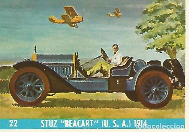 Cartes Postales: CROMO CHOCOLATES LAS COMAS - Auto al dia no 22 - Stuz Beacart 1914 - Varios