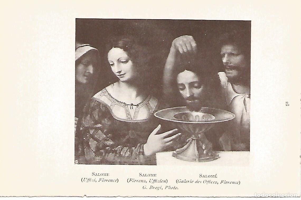 Postcards: Lamina 845: LUINI. Salome - Varios