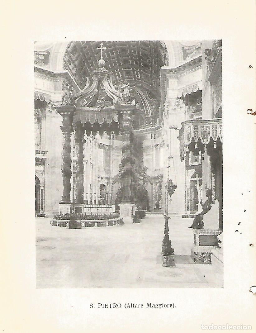 Postcards: Lamina 1022: ROMA. San Pedro. Altar Mayor - Varios