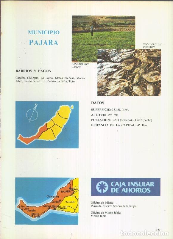 Cartes Postales: Municipio Canario de Pajara : 4 paginas, 8 fotos color - varios