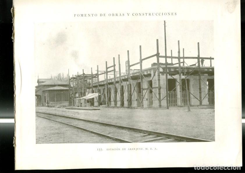 Postkarten: Fomento de Obras y Construcciones lamina 133/134: Madrid - Varios