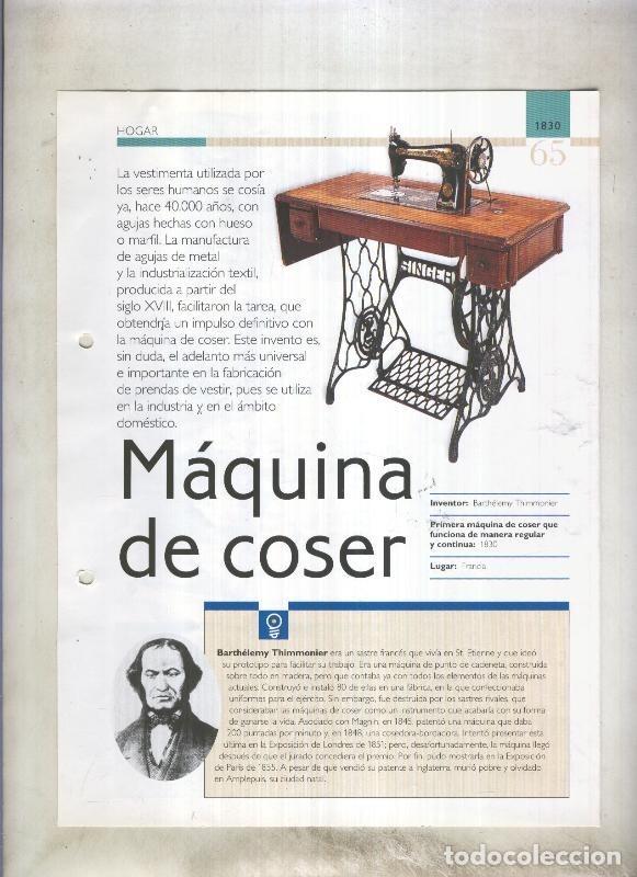 Postcards: Maquina de coser: son 4 paginas y - varios