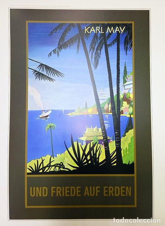 Postales: Lamina Karl May numero 01: formato 42 x 56 cm , para enmarcar - karl May