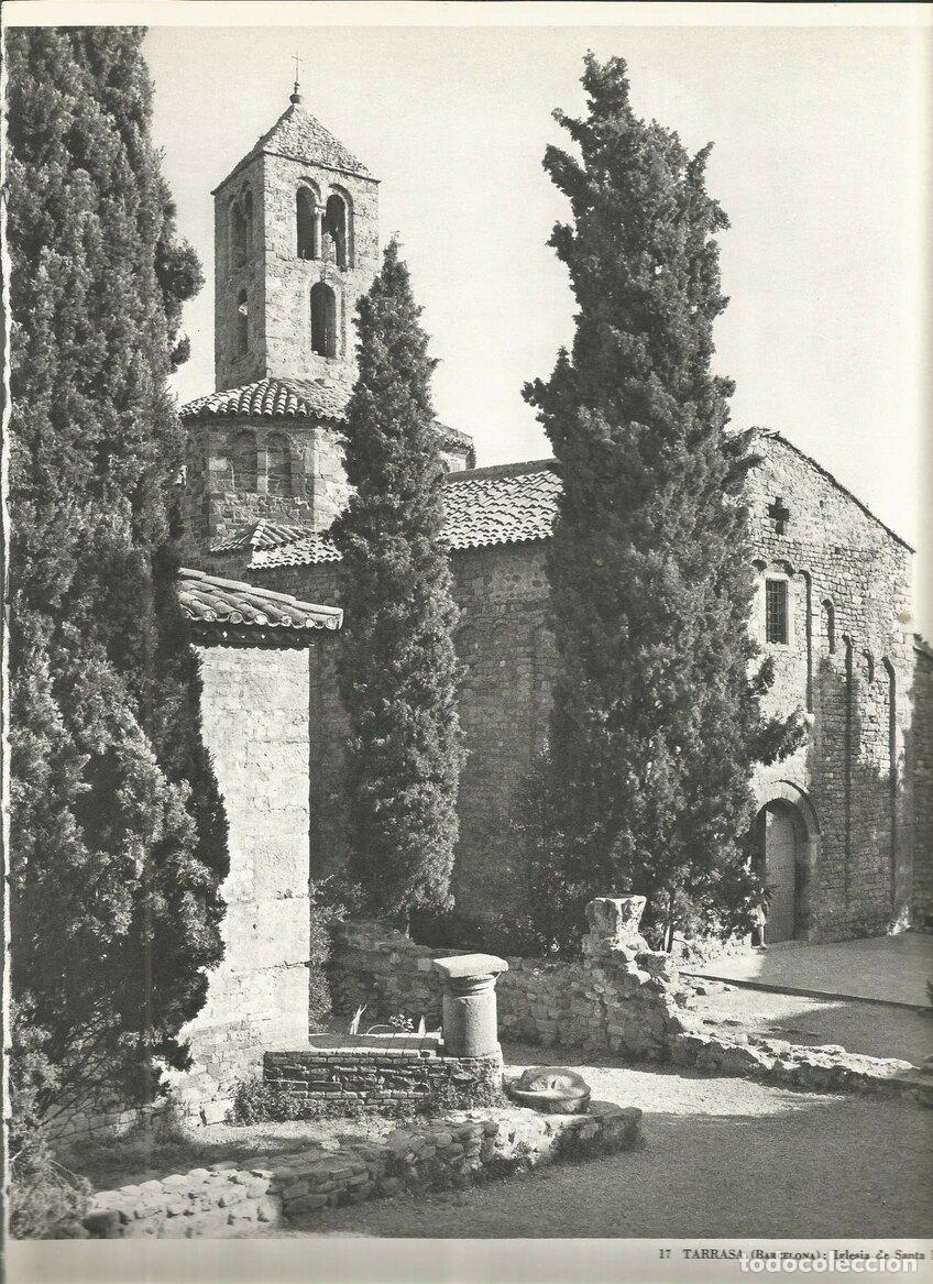 Cartoline: Lamina 009: TERRRASSA (Barcelona). Iglesia de Santa Maria - Marcel Durliat