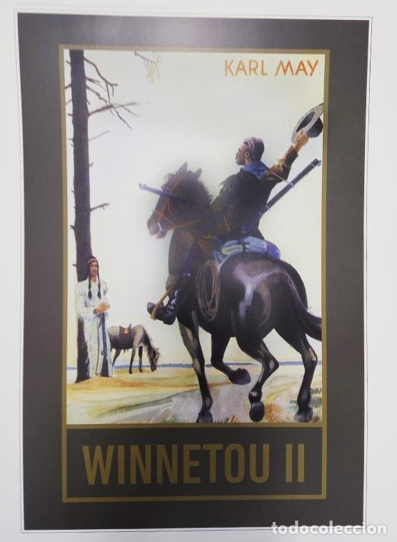 Postales: Lamina Karl May numero 04: formato 42 x 56 cm , para enmarcar - karl May