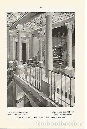Postais: LAMINA 1611: ARANJUEZ. Casa del Labrador. Escalera principal - J.M. Florit