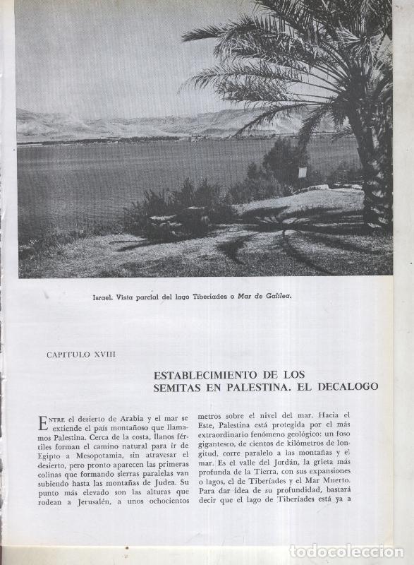 Postcards: Jose Pijoan: Historia del Mundo volumen 1, capitulo 18: Establecimiento de los Semitas - Varios