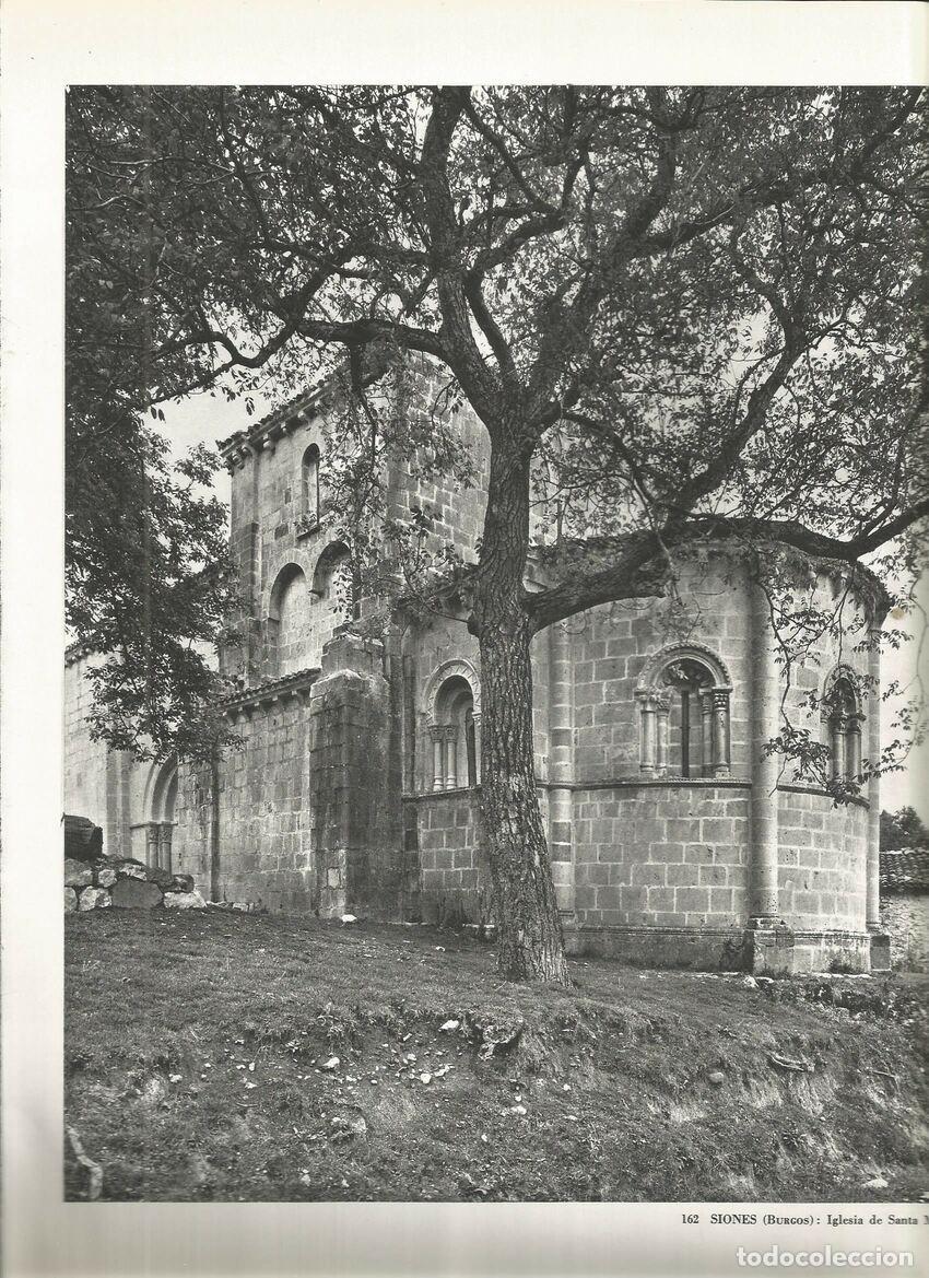 Cartoline: Lamina 0074: SIONES (Burgos). Iglesia de Santa Maria - Marcel Durliat