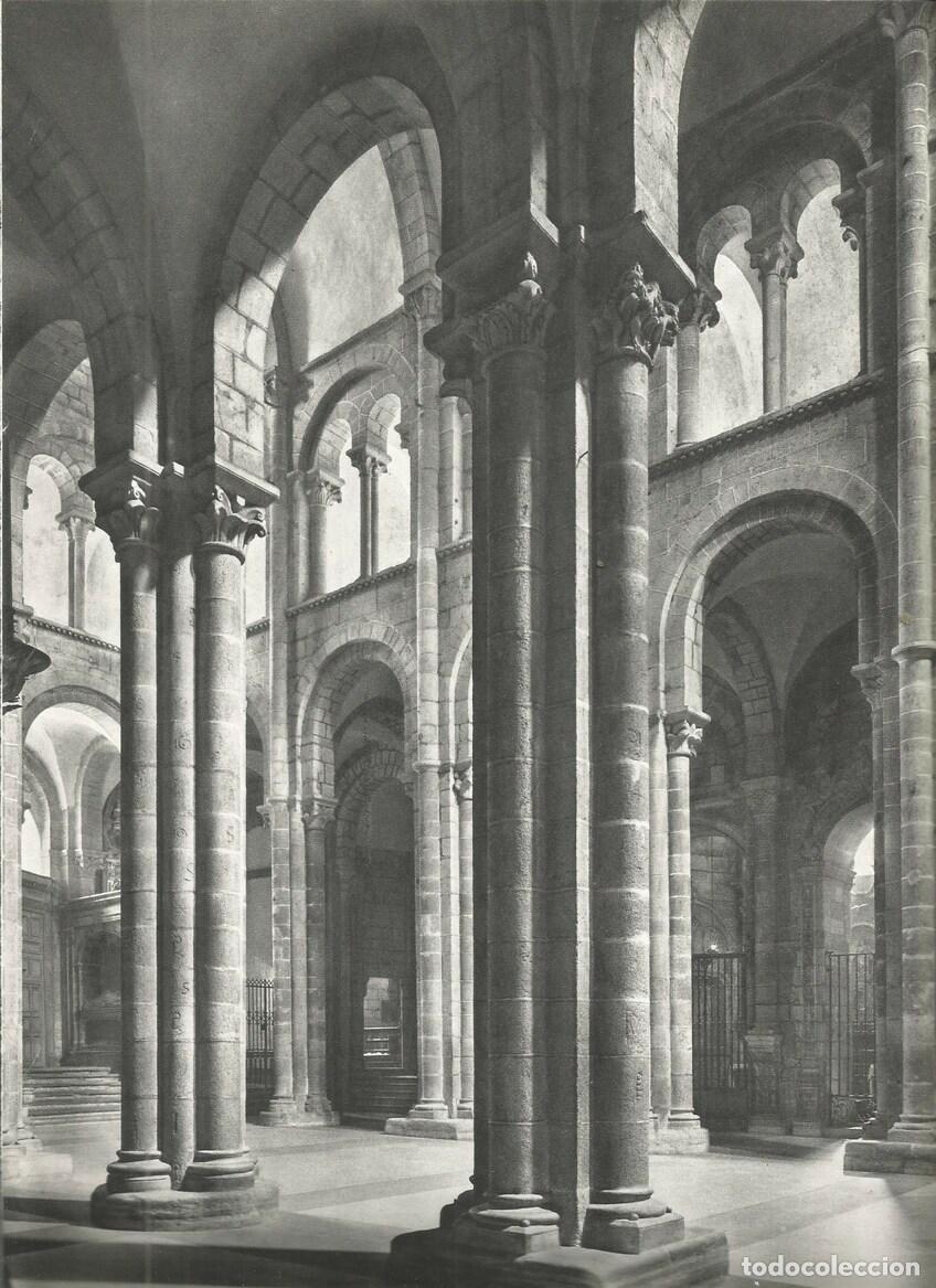 Postales: Lamina 106: SANTIAGO DE COMPOSTELA. Catedral - Marcel Durliat