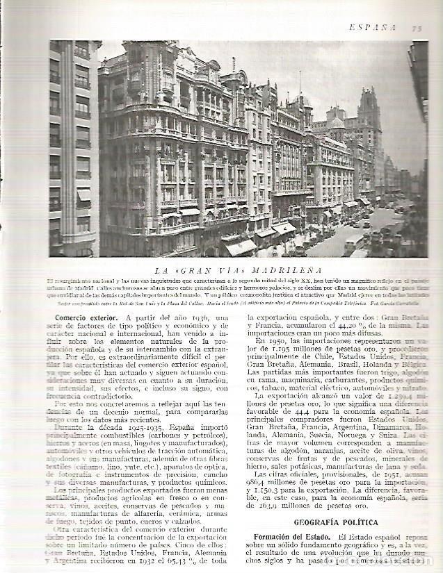 Postales: LAMINA 3073: ESPA&Ntilde;A. Gran Via de Madrid - Ramon Otero Pedrayo
