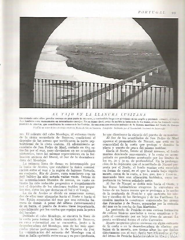 Postkarten: LAMINA 3082: PORTUGAL. Vista de las Lezirias en Santarem - Ramon Otero Pedrayo