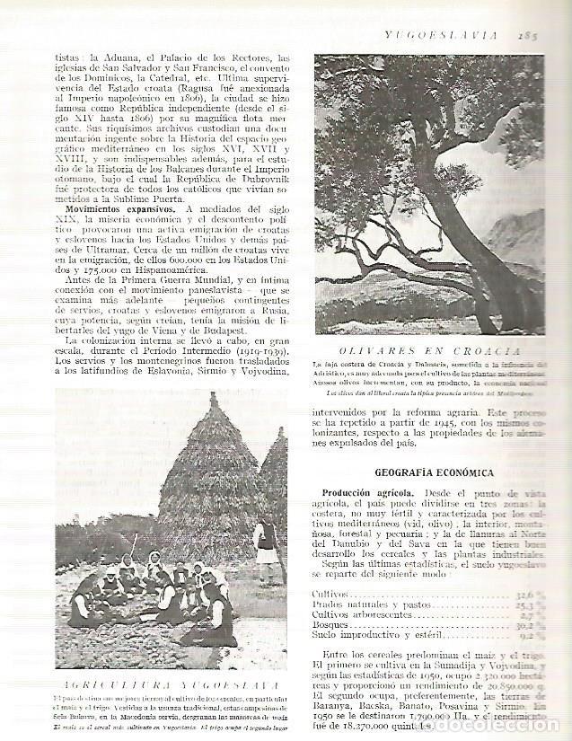 Cartoline: LAMINA 3134: YUGOSLAVIA. Olivares en Croacia. Campesinas de Sela-Bokova - Ramon Otero Pedrayo