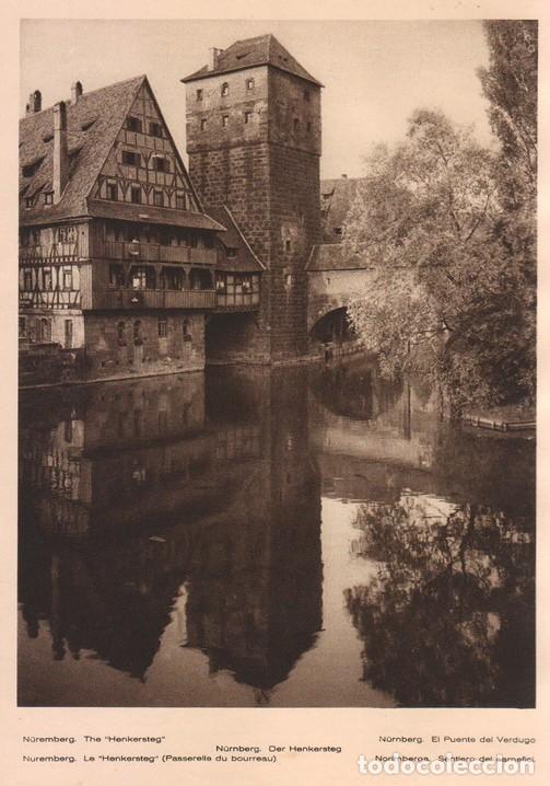 Postcards: Lamina/Foto KURT HIELSCHE Deuschtland No. 035: NUREMBERG. THE HENKERSTEG - KURT HIELSCHER