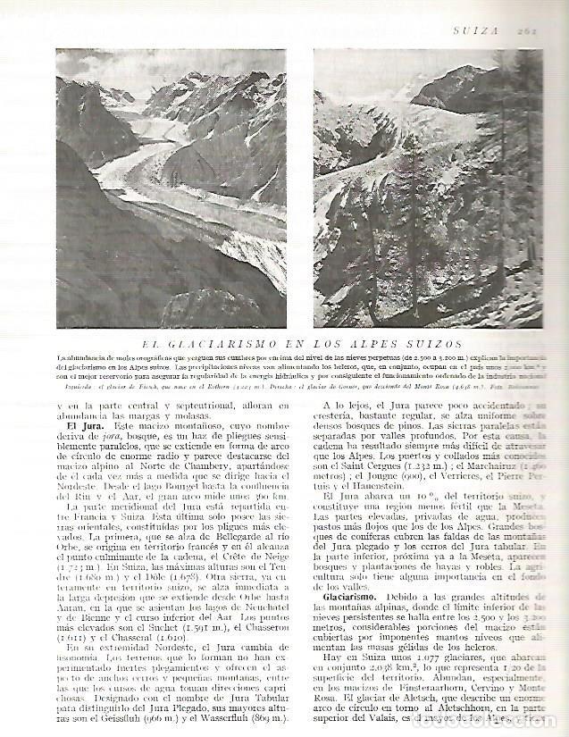 Postkarten: LAMINA 3176: SUIZA. Glaciar de Fiesch y Glaciar de Gorner - Ramon Otero Pedrayo
