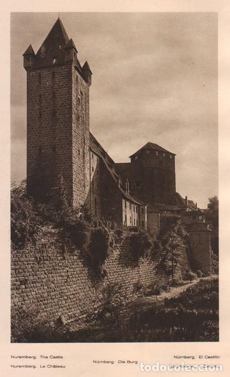 Postkarten: Lamina/Foto KURT HIELSCHE Deuschtland No. 034: NUREMBERG. THE CASTLE - KURT HIELSCHER