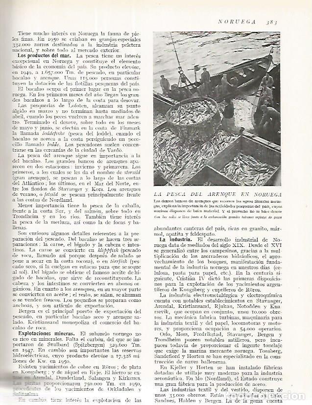 Postales: LAMINA 3241: NORUEGA. Pesca del arenque - Ramon Otero Pedrayo