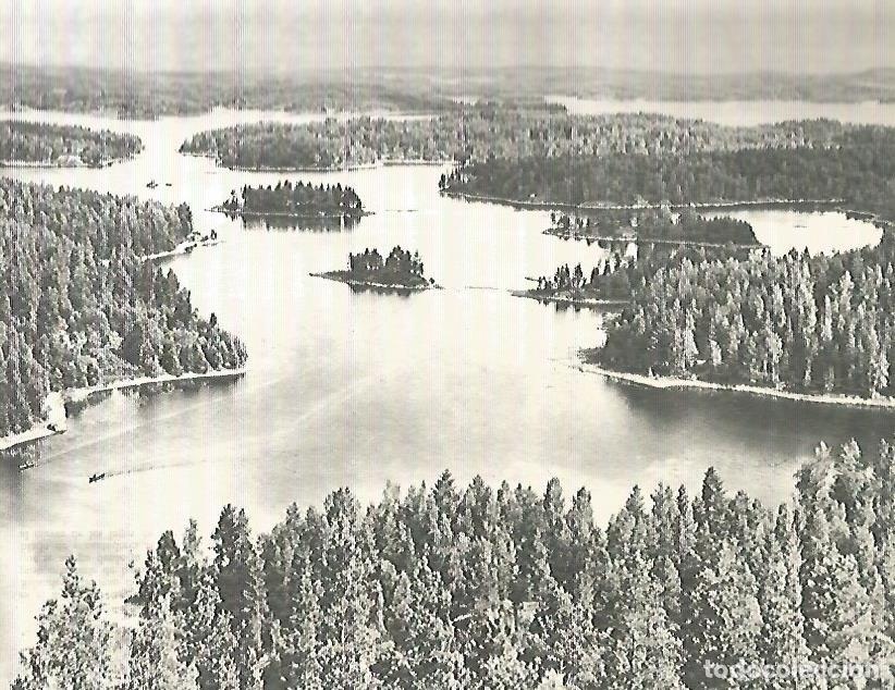 Postales: LAMINA 3263: FINLANDIA. Lago Saimaa - Ramon Otero Pedrayo