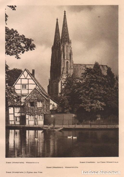 Postais: Lamina/Foto KURT HIELSCHE Deuschtland No. 127: SOEST (WESTPHALIA). WIESENKIRCHE - KURT HIELSCHER