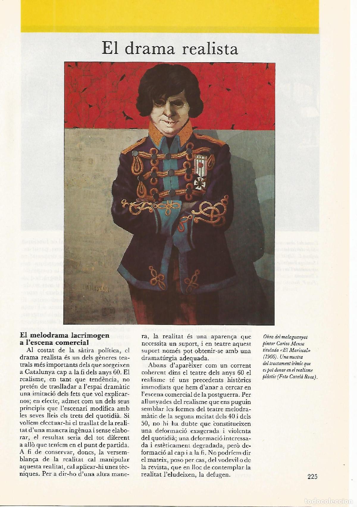 Postales: FASCICULO 0022: EL DRAMA REALISTA - Xavier F&agrave;bregas - Foto 1
