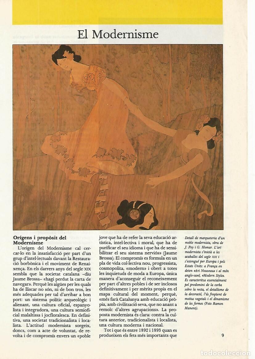 Postkarten: FASCICULO 0055: EL MODERNISME - Gl&ograve;ria Casals