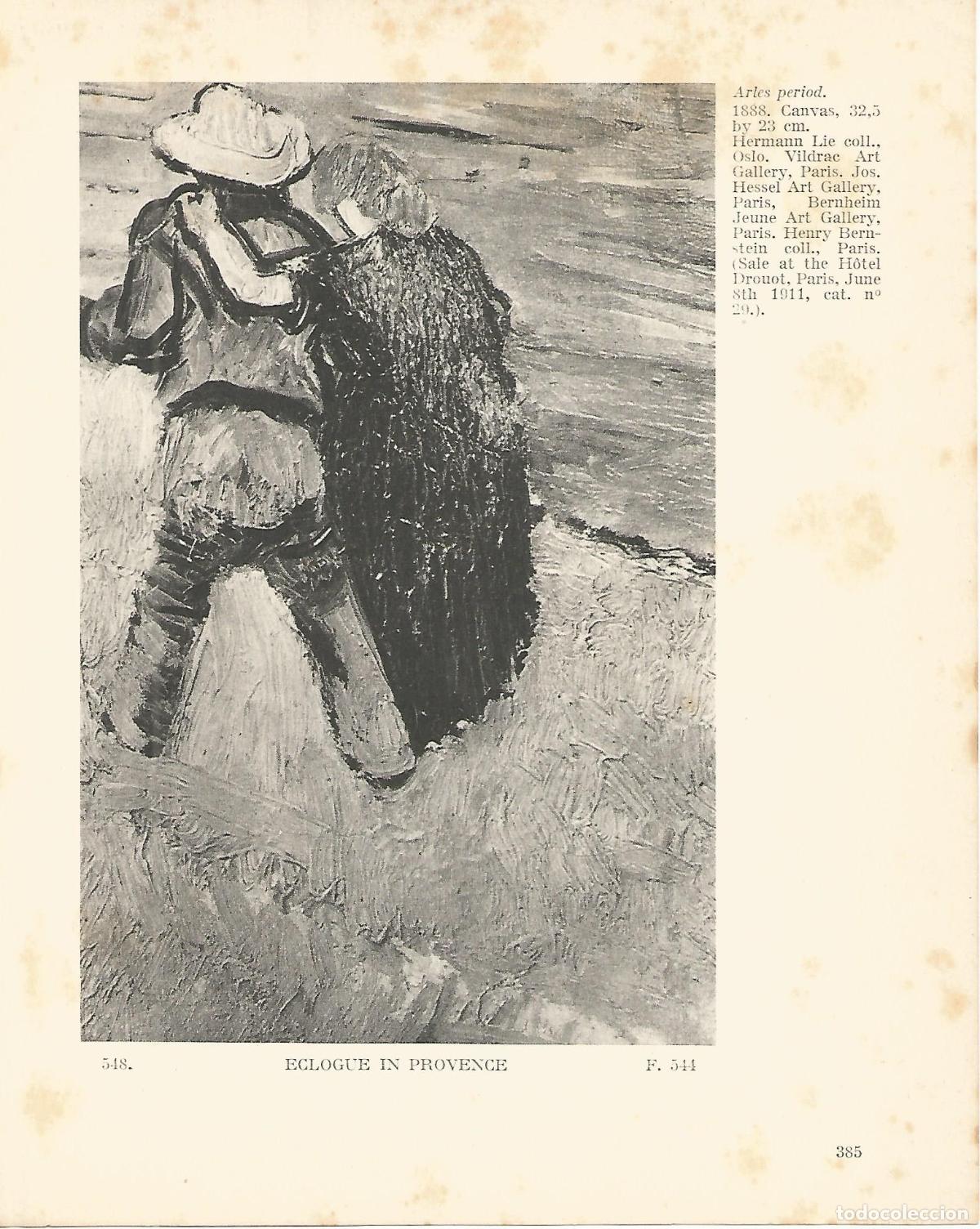 Postales: LAMINA 1390: VAN GOGH. Eclogue in Provence - J.B. de la FAILLE