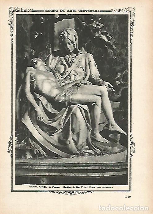Cartes Postales: LAMINA 1318. MIGUEL ANGEL. La Piedad - Varios