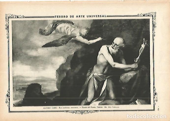 Cartoline: LAMINA 1329. ALONSO CANO. San Jeronimo penitente - Varios