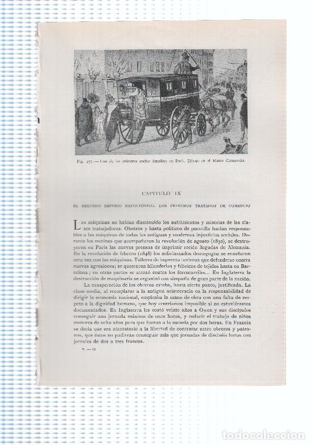Postkarten: Historia del Mundo bloque 09: El segundo imperio napoleonico, (20 paginas, 23 fotos b/n, 1 fotos co