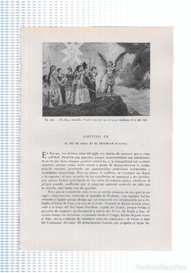 Postkarten: Historia del Mundo bloque 20: El fin de siglo en el occidente europeo ( 28 paginas, 32 fotos b/n, 1