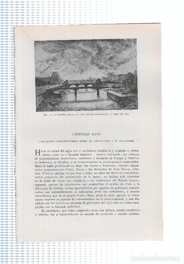 Postkarten: Historia del Mundo bloque 18: Las luchas parlamentarias entre el capitalismo y el socialismo (18 pag