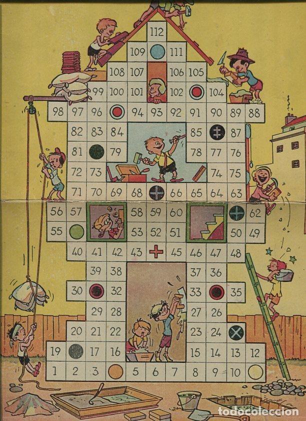Postales: Carton Juegos Reunidos Geyper realizado por Karpa: Juego de las construcciones - Varios