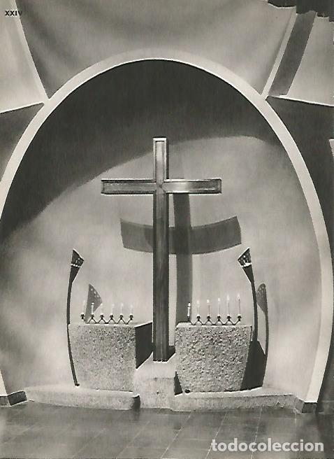 Cartoline: LAMINA 3578: Iglesia en Port de Suert. Lleida (interior) - A. Fernandez Arenas