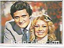Postales: CROMO 108 SUPERCROMOS DE FABULA: TELE FAMOSOS. No 178. Presentadores de 625 Lineas - Varios