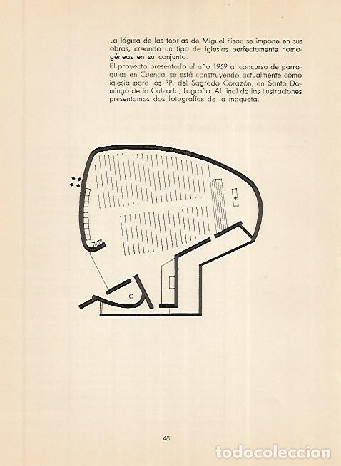 Postkarten: LAMINA 3607: Planta de las iglesias: Parroquia de la Coronacion de Vitoria y Capilla del Instituto L