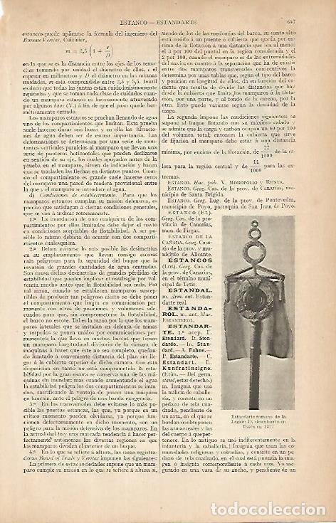 Postales: LAMINA ESPASA 7969: Estandarte de la Legion IX - Varios